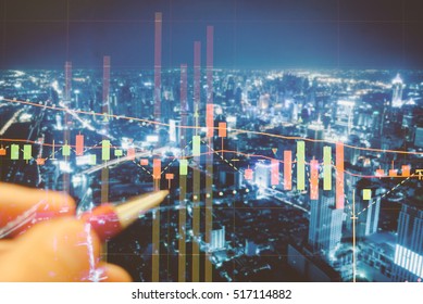 Commodity Digital Data Analyzing In Commodities Market Trading: Charts Of Financial Instruments In Commodities Market To Do Technical Analysis.