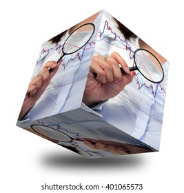 Commodity trading - forex technical analysis concept
