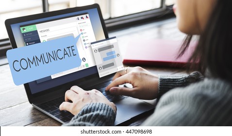 Communicate Communication Conversation Concept