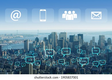 Communication Concept With Key Contact Means