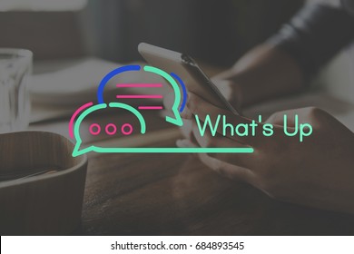 Communication Connection Speech Bubble Concept
