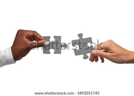 Similar – Image, Stock Photo two female hands holding a round wooden hoop