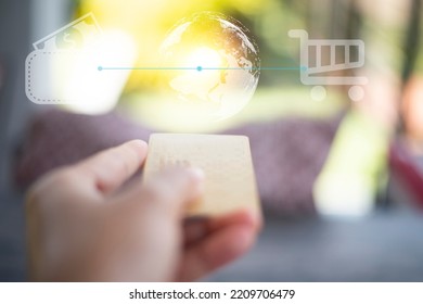 Communication and data technology background.