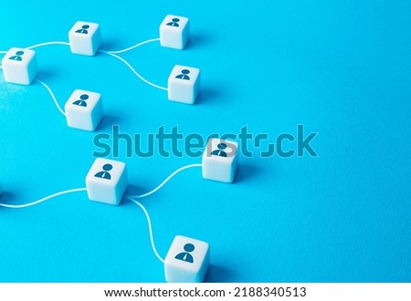 Communication and delegation of work. Exchange of experience, mentoring. Public relations, social connections. Hiring and recruiting, human resources. Decentralized networking. Teamwork cooperation