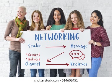 Communication Graph Networking Connection Internet Concept