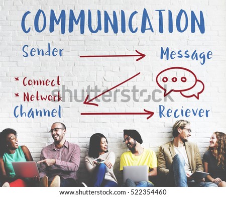 Communication Graph Networking Connection Internet Concept