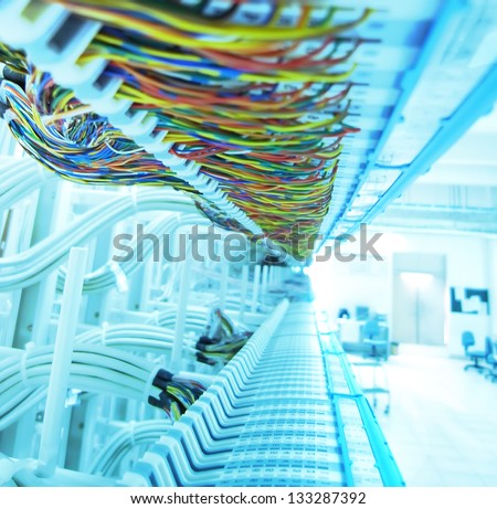 communication and internet network server
