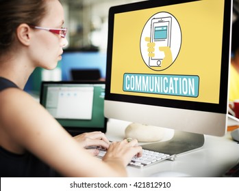 Communication Technology Mobility Wireless Concept