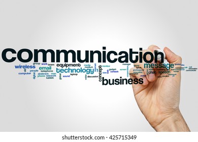 Communication Word Cloud Concept Stock Photo 425715349 | Shutterstock