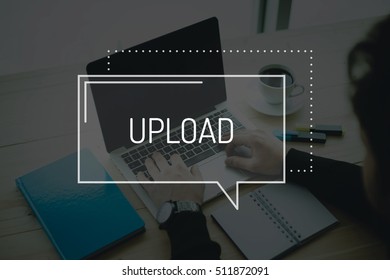 COMMUNICATION WORKING TECHNOLOGY  UPLOAD CONCEPT