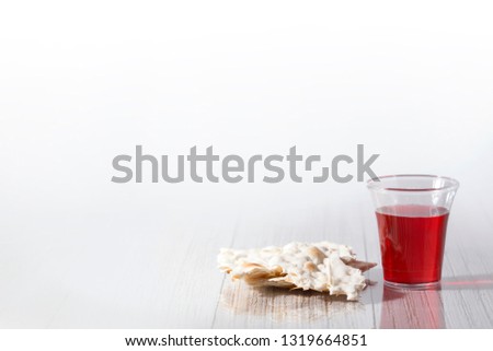 Communion Bread and Cup