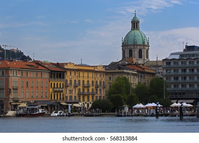  Como City Cathedral And Lake