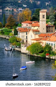 Como Lake Coast By Bellagio, Milan, Italy