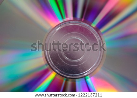 Compact CD or DVD disc