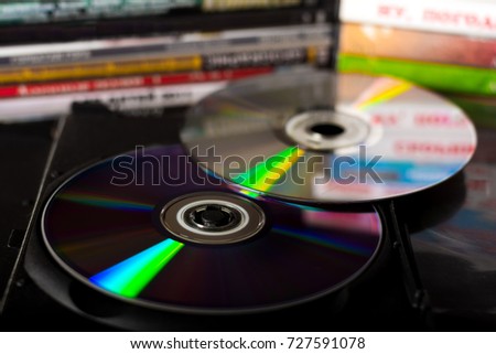 Compact discs and disc boxes