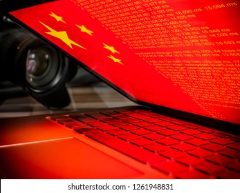 Companies Hacked By Chinese Hackers Cyber Stock Photo 1261948831 ...