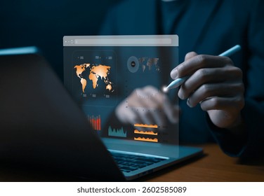 The company utilizes advanced analytics software to track key financial metrics, tax information, and other vital insights from the warehouse and enterprise levels. - Powered by Shutterstock - Get 15% off with code: PIKWIZARD15
