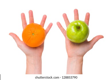 Compare Apples With Oranges (conceptual)