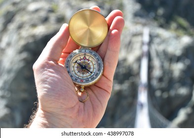 Compass in the hand