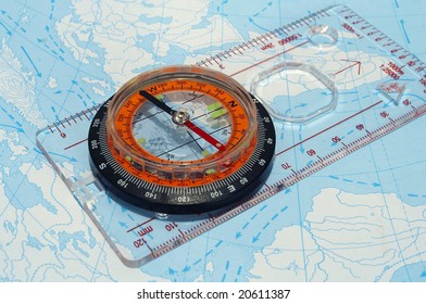 Compass Map Stock Photo 20611387 | Shutterstock