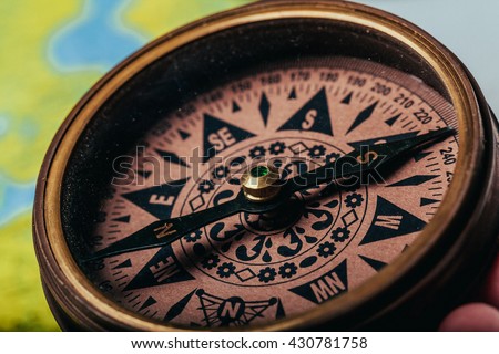 Compass, map