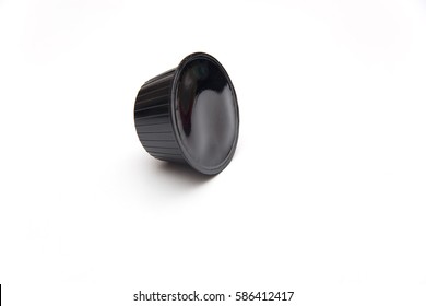 Compatible Coffee Capsule, sweet taste, for espresso machines, ground coffee capsule, black capsule, 