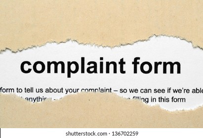 Complaint Form