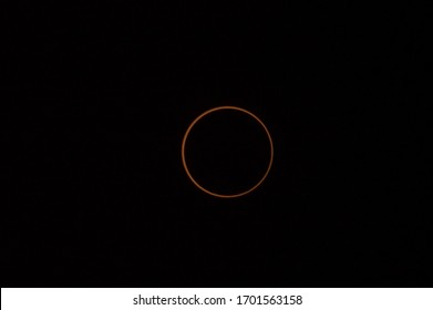 Complete Annular Solar Eclipse From India, Taken On 2019