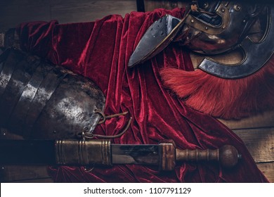 Complete Combat Equipment Ancient Greek Warrior Stock Photo (Edit Now ...