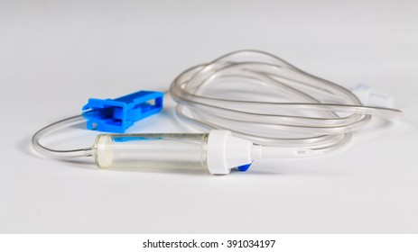 Complete primary catheter on white background