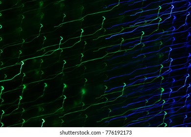 Complex abstract digital design lines - Background texture pattern of colourful lighting