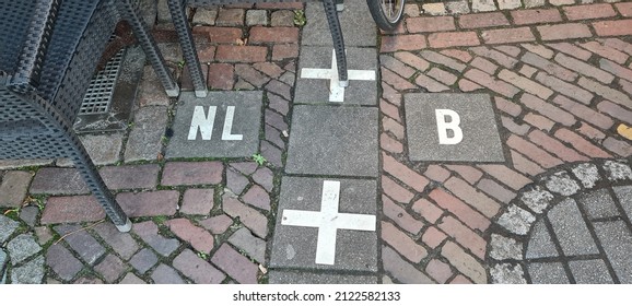 The Complex Border Between The Netherlands And Belgium In Baarle