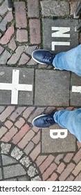 The Complex Border Between The Netherlands And Belgium In Baarle