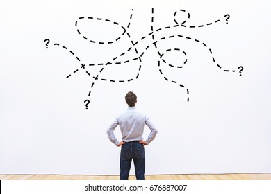 complex difficult task or question un business, problem concept - Shutterstock ID 676887007