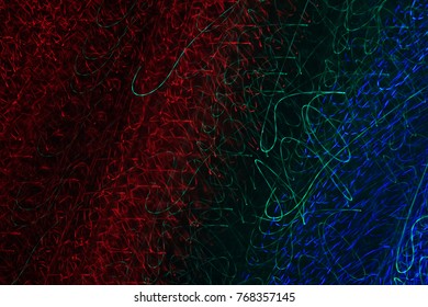 Complex digital lines - Background texture pattern of colourful lighting