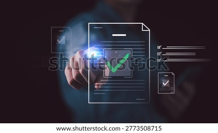 compliance officer performs digital document approval, verification process, checklist validation, workflow management, electronic signature, compliance tracking, audit control to accuracy