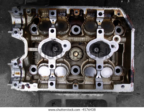 Components of an automobile
engine