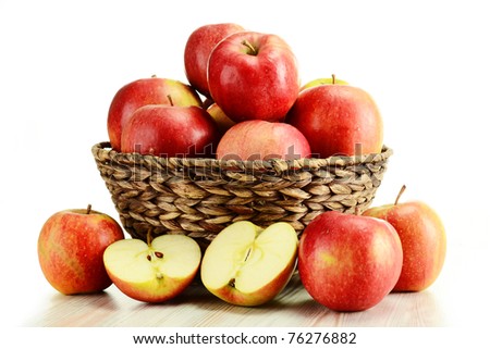 Similar – Image, Stock Photo Ripe apples Fruit Apple