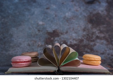 Composition with book