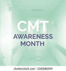 Composition of cmt awareness month text over empty hospital. Cmt awareness month and celebration concept digitally generated image. - Powered by Shutterstock