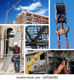Composition of construction objects and concepts