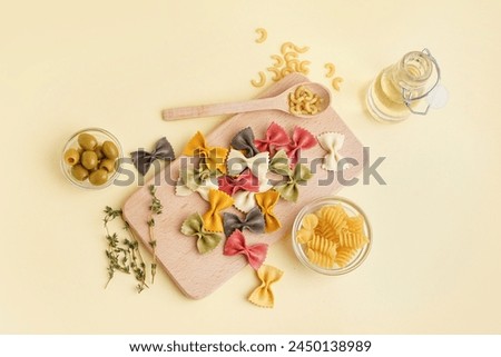 Similar – Image, Stock Photo Wildflower honey with flowers and honeycomb