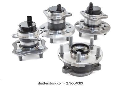 The Composition Of The Four Car Wheel Bearings With ABS Sensor And Splines