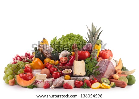 Similar – Assortment of cheeses and wine on wooden table