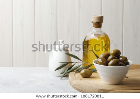 Similar – Image, Stock Photo Variety of oil with multiple property