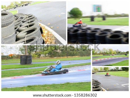 composition of karting track