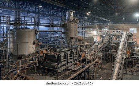 Comprehensive brick production process  from clay preparation to packaging.