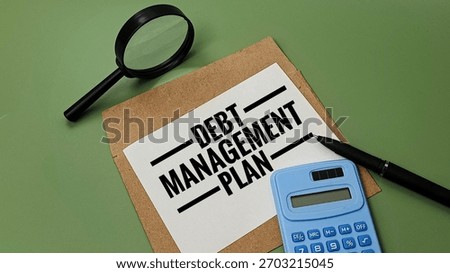 Comprehensive Debt Management Plan Concept for Financial Stability, Budget Control, Loan Reduction Strategy, Money Planning, Financial Guidance Illustration. 