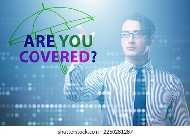 Comprehensive insurance concept with question - Shutterstock ID 2250281287