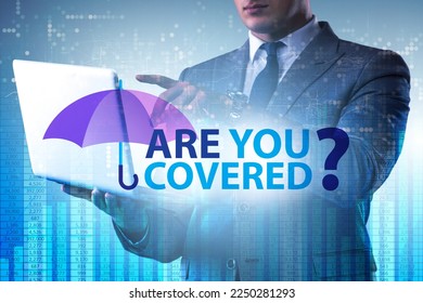 Comprehensive insurance concept with question - Shutterstock ID 2250281293